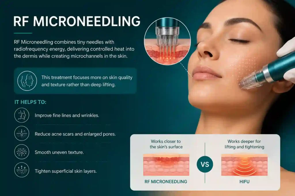 What Does RF Microneedling Do That HIFU Alone Cannot Rhyl