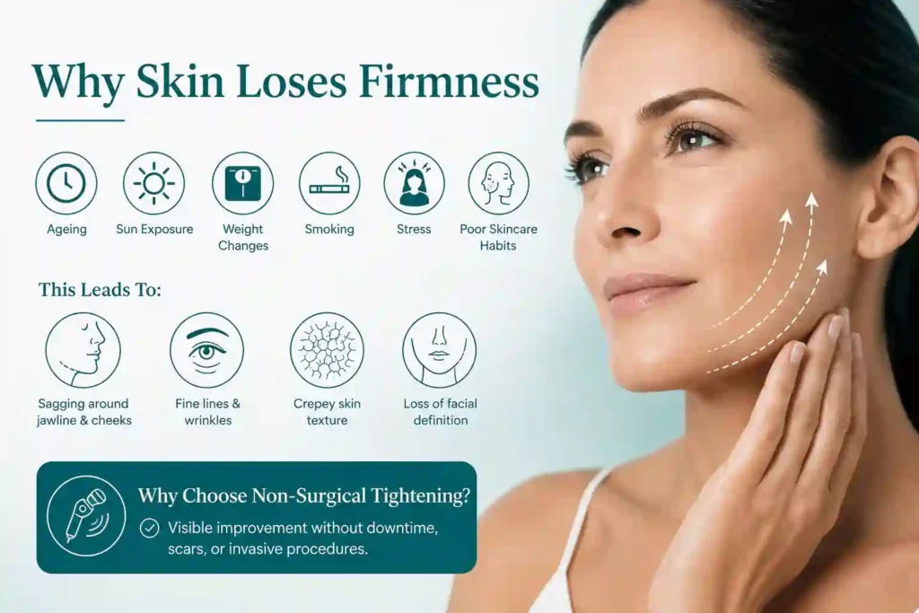 What Makes Skin Lose Firmness and Why Do People Seek Non-Surgical Tightening Rhyl?